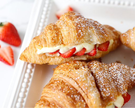 Berries and Cream Croissant 
