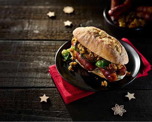 Pig in Blankets Toasted Sandwich