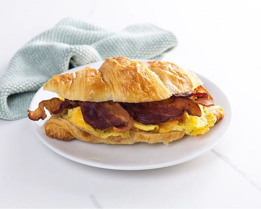 Sausage and Bacon Breakfast Croissant